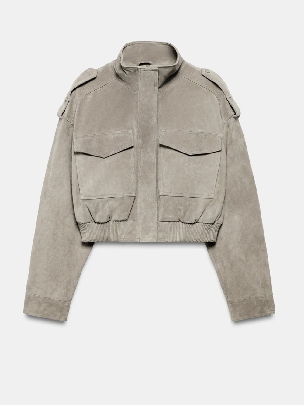 Zara Leather Cropped Jacket - new with tags